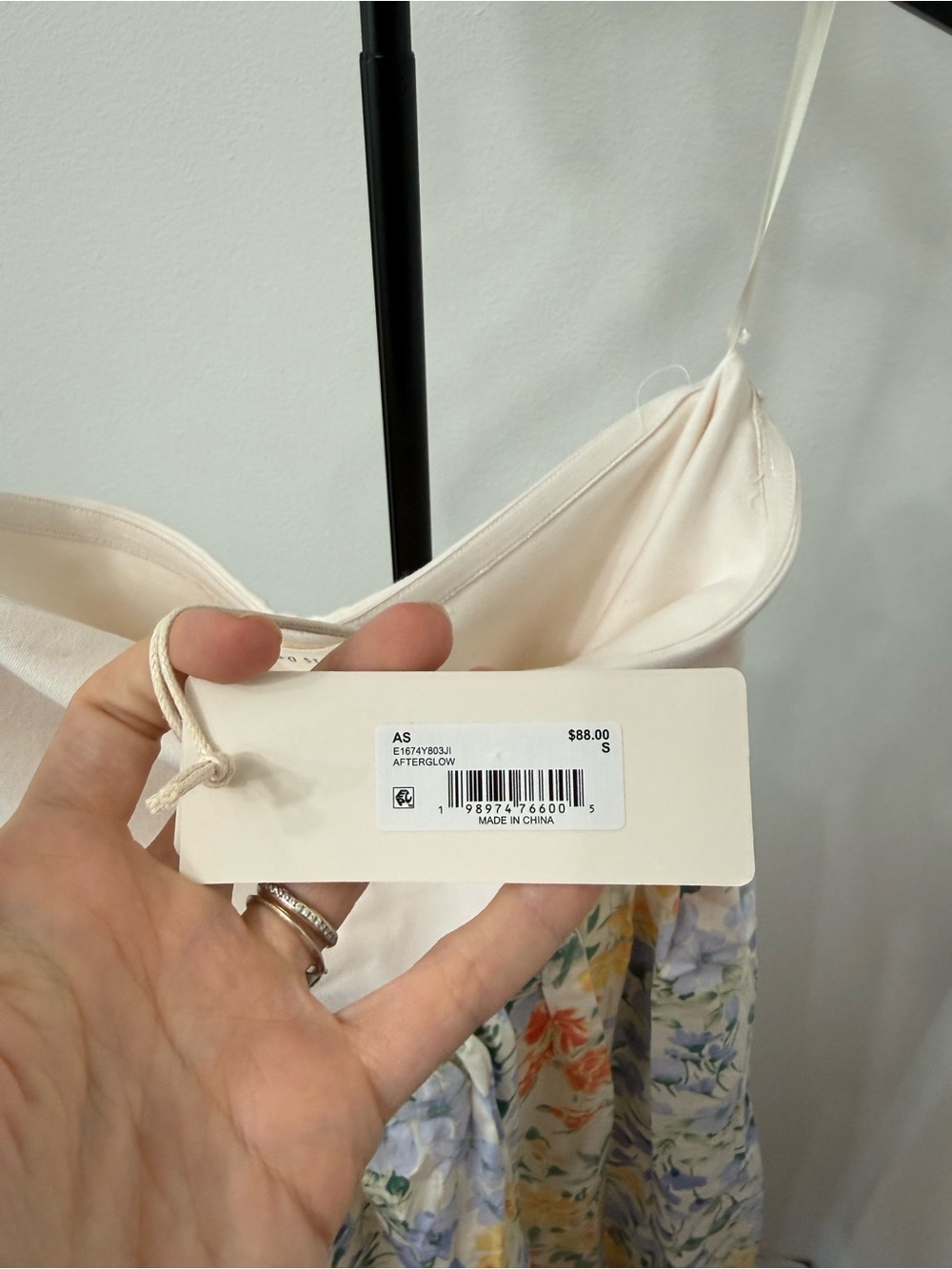 Altar'd State Cream Bodice with Pastel Floral Skirt - Picture 5 of 6